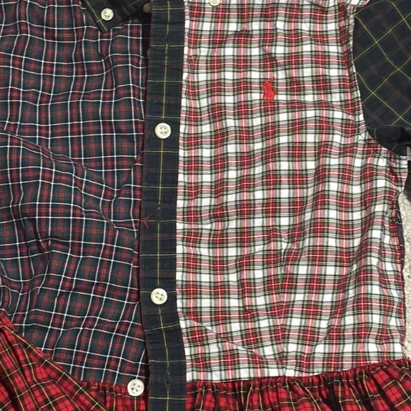 Polo Ralph Lauren plaid dress size 10 girls no belt - Picture 3 of 7